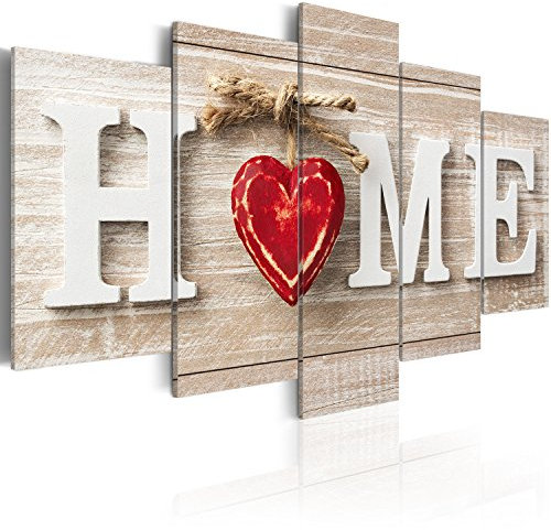 murando Akustikbild 200x100 cm Bilder miit Akustikschaumstoff Hochleistungsschallabsorber Schallschutz Leinwandbild XXL 5 tlg Wandbild m-B-0032-b-n