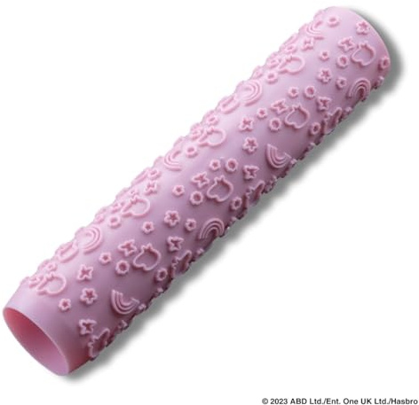 Dr. Oetker Präge-Teigrolle inkl. Ausstecher im Peppa Wutz Design – Perfekt für kreatives Backen mit Kindern – einfache Handhabung und Reinigung