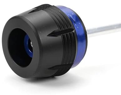Sturzpads Motorrad Für Kawasaki Für Z650 Für Z 650 2017-2023 2022 Motorrad Zubehör Vorderachse Rad Gabel Sliders Crash Protector Motorrad rahmen(Blau)