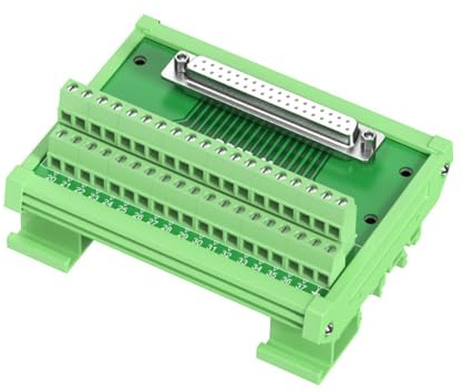 lansuiyour Interfacce D SUB ignifughe 9/D15/D25/D37/D50/D62/D78 terminali per il modulo adattatore dei terminali di connessione sicuri