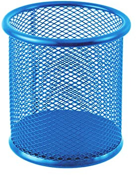 WZYYCV Organizer Desk stifte Stifthalter Mesh-stifthalter Langlebiger Stifthalter Aus Metall Für Büro, Zuhause, Schule, Schreibtisch, Runder Schwarzer Stift-Organizer Organizer Desk stifte