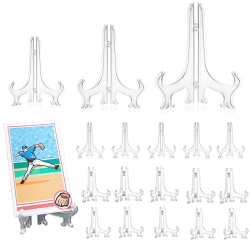 12 Stück Tellerhalter, Teller Ständer, Tellerhalter Ständer, Tellerständer Halter Dekoteller, Teller Aufsteller, Teller Halter, Teller Aufhänger, Telleraufsteller Fotorahmenhalter- Klein/Mittel/Groß