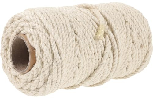 BESPORTBLE Ersatzseil Für Katzenbäume Zuschneidbares Sisalseil Für Kratzbaum 4 Mm X 50 M Dekorativ Verschleißfest