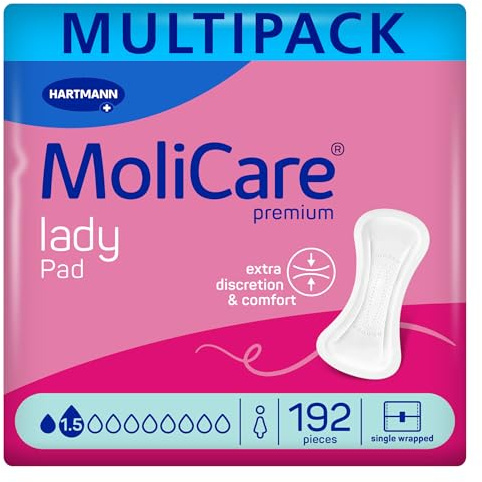 MoliCare premium lady Pad 1.5 Tropfen Inkontinenzeinlagen | 16 x 12 St.