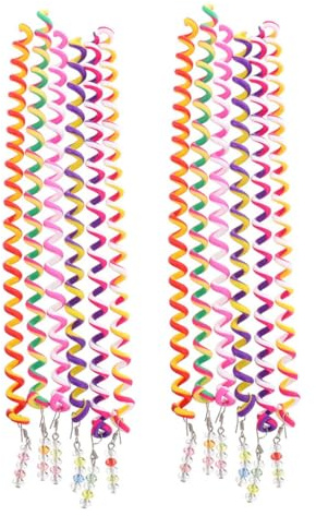 TOPBATHY 12 Pezzi Mollette per Chioma Bambina Strumento Intrecciare Chioma Ricci Pinze in Plastica per Coda di Cavallo Accessorio per Scuola di Cosmetologia