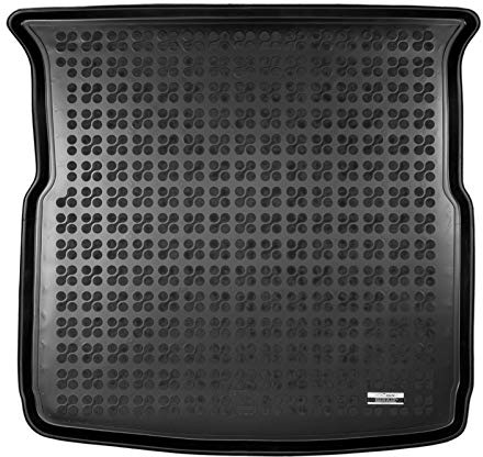 AZUGA Gummi-Kofferraumwanne für Ford S-Max ab 2006-8/2015 (5-Sitzer) | hoher Rand, rutschfest, wasserdicht, Premium Kofferraummatte passgenau, TPE-Gummi, AZ12000028