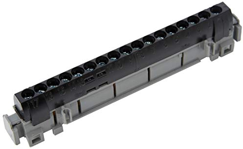 Legrand 004855 Kleiste25Q Klemmleiste, 16 x 16, schwarz