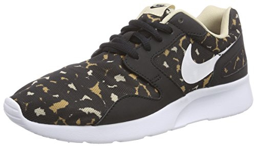 Nike Damen Kaishi Run Print Sneakers, Mehrfarbig (Black/White-Desert Camo-Rattan 012), 40.5 EU