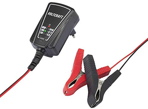 VOLTCRAFT Blybatteriladdare BC-1001 6 V, 12 V Laddström (max.) 1 A