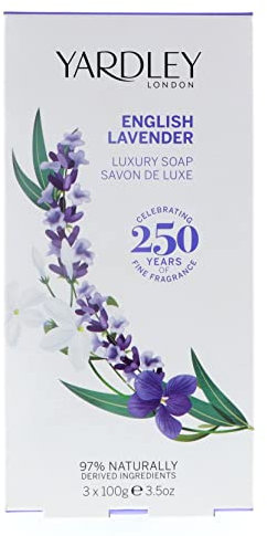Yardley English Lavender Of London 3 Luxury Soaps