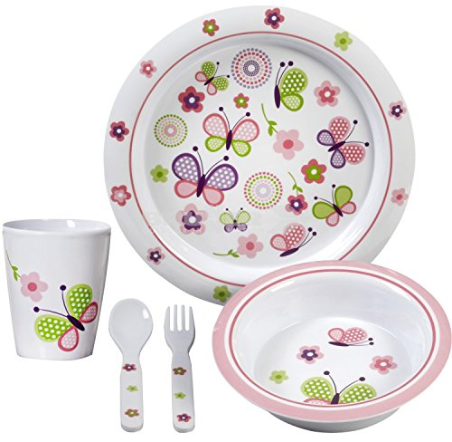 Brunner Set Piatti Bambini Butterfly Kids Girl 3+