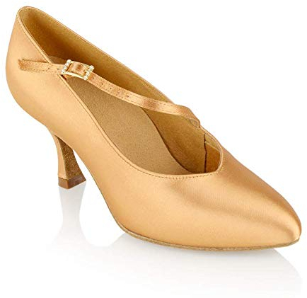 Ray Rose Zapatos de baile de salón para mujer, Tan, 36.5 EU
