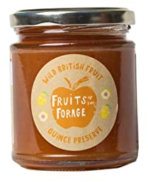 Fruits of the Forage Quince Preserve, Great with Cheeseboards, Cold Meats, Pates and in a Ploughman's Lunch. Sustainably Sourced, Glass Jar (1 x 210g)