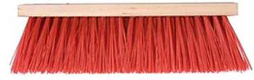 Synx Tools - Scopa esterna 35cm - Scope - Scopa per strada Setole in plastica - Scopa - Spazzole per la pulizia - Senza acciaio