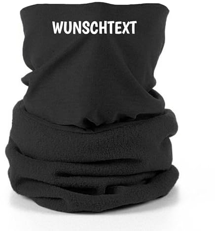 Generisch Schlauchschal für Männer und Frauen mit Wunschtext Geschenk