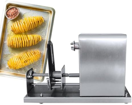 Affettatrice for patate Tornado, tagliapatate elettrica commerciale a spirale for tagliare le patatine Macchina for patatine fritte Stringa for ruotare la torre di patate Twister for patate for frutta