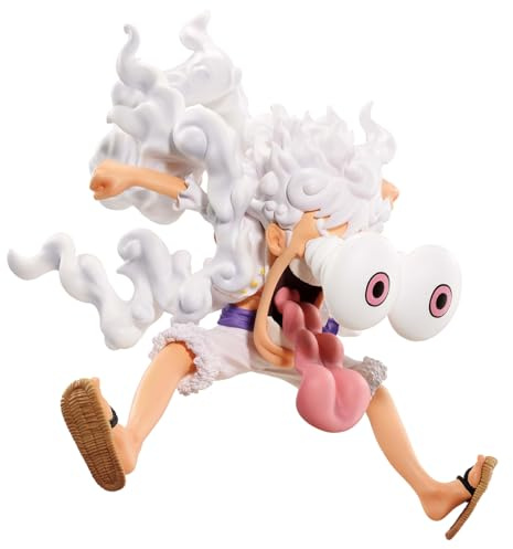 Ichibansho Figure - One Piece - Monkey D. Luffy Gear 5 (Camino al rey de los piratas), estatua coleccionable de Bandai Spirits Masterlise