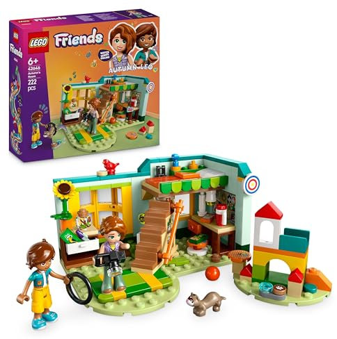 LEGO Friends Autumn’s Room Set, Creative Role-Play Toy for 6 Plus Year Old Girls, Fun Playset with 2 Characters, Nature, Animals and Dolls' House Accessories 42646