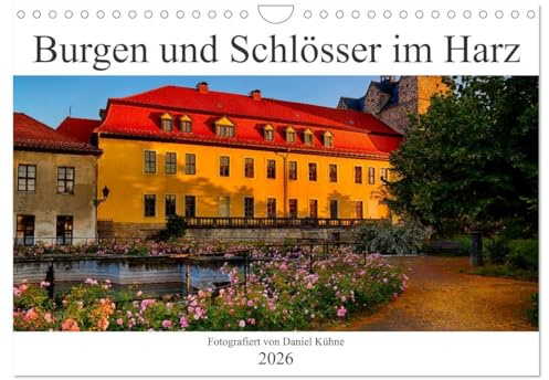 Burgen und Schlösser im Harz (Wandkalender 2026 DIN A4 quer), CALVENDO Monatskalender (CALVENDO Orte)