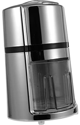 SHINEOFI 2 Pezzi Tritaghiaccio Manuale Portatile Macchina per Ghiaccio e Inossidabile Perfetta per Granita e Bevande Ghiacciate per e