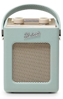 Roberts Revival MINI2 DAB+/FM Portable Radio with Bluetooth, Duck Egg