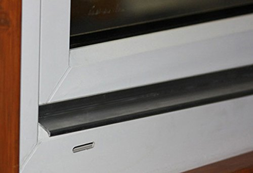 KTB Wasserschenkel WS25 / ALD-A 125, Aluminium Natur, 25 mm x 100 cm, Ideal zum Nachrüsten an Fenstern und Türen