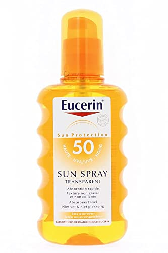 EUCERIN SOLAR SPRAY TRANSPAR. 50+ 200ML