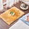 Cumay Faux Tappetto di Pelle di Pecora Tappeto,60x90cm, Imitazione Lana, Adatto per Tappeto per Soggiorno, Lunga Pelliccia Morbida, soffice, Tappetino per Il Letto, Divano (Marrone, 60x90cm)