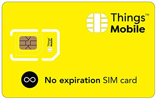 Förbered data SIM-kort utan utgivningsdatum – saker mobil – med global täckning och multioperatör GSM/2G/3G/4G LTE-nätverk, inga fasta kostnader och konkurrenskraftiga priser med ?10 kredit ingår