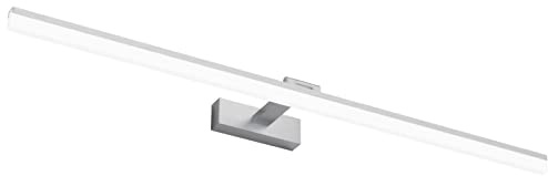 Klighten Lámpara de Espejo Baño 100CM luz Baño Lámpara de Pared Espejo Iluminación para Maquillaje 28W Blanco Frío 6000K 1560LM No-regulable