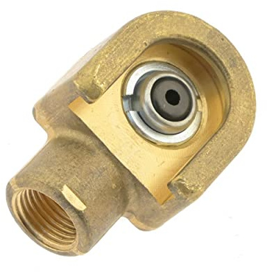 Mundstück Fettpresse f. Flachschmiernippel 16mm G 1/8? Fettnippel Stahl verzinkt