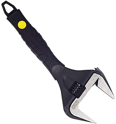 Boxonly 8 Inch(215mm) Adjustable Spanners Wrenches Shifter Spanners Extra Wide Jaw Shifting Wrench Hand Tool