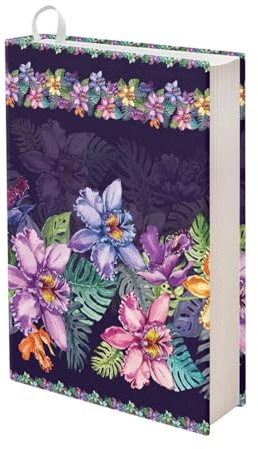 Gearider Couverture lavable et extensible pour livres à couverture rigide avec ruban marque-page, convient aux enfants de 22,9 à 27,9 cm, cadeau parfait pour les enfants
