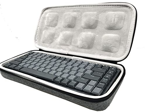 Borsa di stoccaggio della tastiera per Mx Mechanical Custodia protettiva rigida da viaggio per Logitech MX Mechanical Mini (Mx Mini meccanico)