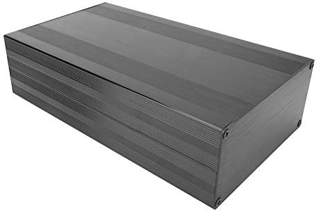 Scatola in Lega di Alluminio, Scatola di Raffreddamento in Alluminio per Strumento PCB per Circuito Stampato, Custodia per Progetto Elettronico Fai-da-te Scatola di Protezione