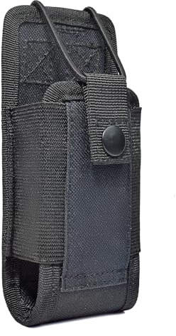 YNIBST Funkgeräte Holster, Walkie Talkie Molle Tasche | Nylonhülle kompatibel mit Motorola Kenwood Baofeng Midland Retevis Funkgeräten (MOLLE01)