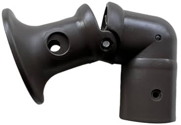 perfk Accessoires de Parasol de Patio, Fixation de Parapluie, pièces de Parasol, Remplacement de Parasol de Patio Facile à Utiliser pour fête dans la Cour, Support coudé