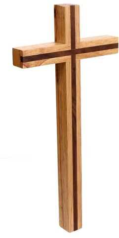 RORPOIR 1stück Christliches Kreuz Für Dekoration Bastelarbeiten Religiöse Holzfarbe