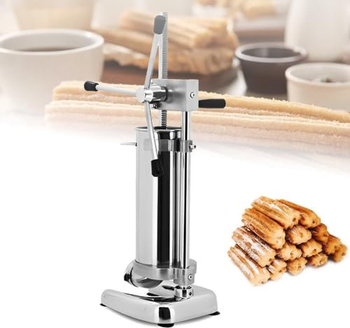 Macchina spagnola commerciale per creatore di Churrera Churro con capacità 3L Manuale Churro Maker per uso ristorante Churros Riempimento Snack Equipment