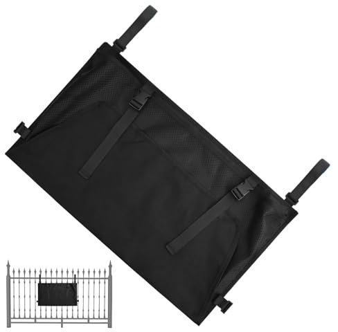 Vitsrisea Bolsa de piscina, bolsa de almacenamiento para piscina, organizador de malla de almacenamiento de juguetes, bolsa de artículos de aseo para baño, accesorios de piscina molida para