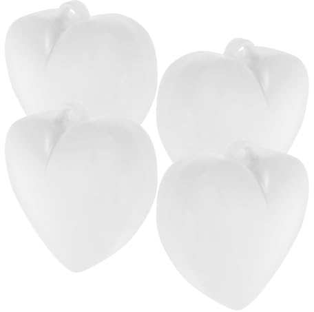 MOTHNUR 4 Pesos para Globos en Forma de Corazón Contrapesos Decorativos de Resina para Globos de Helio Accesorios para Fiestas Shower y Decoración de Eventos