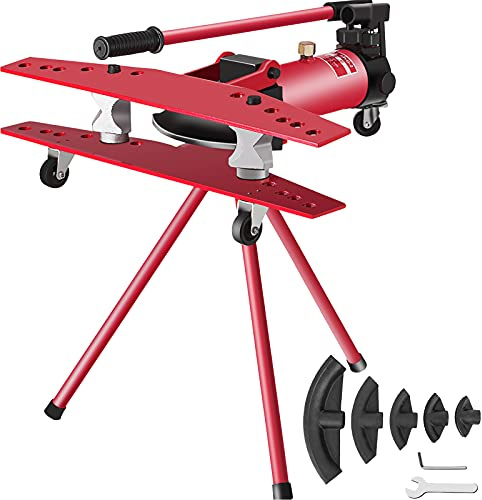 VEVOR Manual Pipe Bender Plumbers Tool 16T, Pipe Bending Machine 1/2-2 Inch, Pipe Bending Pipe Bending Machine Ø22mm-Ø60mm, Bender Tube Bender Machine Tube Bender for Heating and Piping Construction