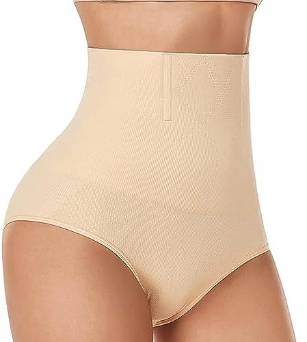 XDSP Femme Panties Culotte Taille Haute, Minceur Gainante Amincissante Ventre Plat Invisible Panty Abdominale Récupération Slip