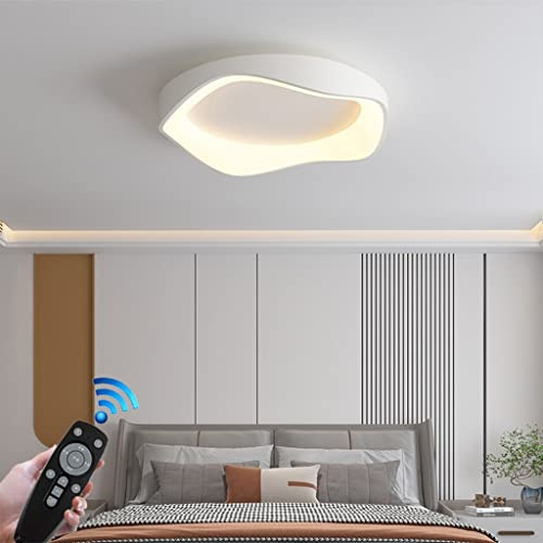 LED taklampa Barn Lampor Sovrum Deco Dimbar Med Fjärrkontroll Taklampa Moderna Moln Design Belysning För Matrum Akryl Lampskärm Matbord Hängande Lampor (Color : 52cm)