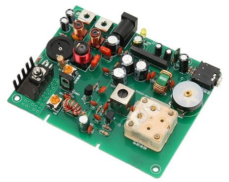 Kit émetteur AM, émetteur DIY Réglable 530-1600K pour Expérience Scolaire, avec Amplification Sonore, Modulation Haute Fréquence et Réseau de Filtres