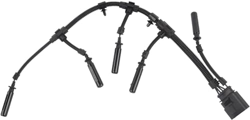Faisceau de câblage connecteur de bougie de préchauffage remplacement de bougie de préchauffage pour VW Transporter 2003-2010 2.0 TDI 2.5 TDI accessoires de voiture pièce # 070971277B