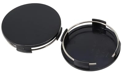Radkappe Auto-Radnabenabdeckung Zubehör Radnabenabdeckung 4 Stück ABS-Felgenkappe ABS-Kunststoff universal 59 mm 65 mm Universal Radzierblenden
