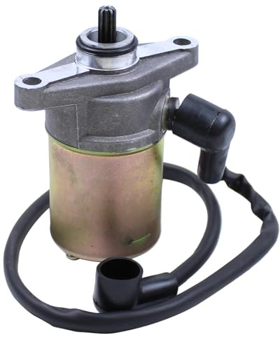 Anlasser Motor E Starter Motorrad Anlassermotor Startermotor Elektrostarter für GY6 50ccm 4 Takt China Roller 139QMB für Flex Tech AGM GMX ATU Baotian Benzhou Jinlun Jonway Qingqi Yiying Znen Longjia