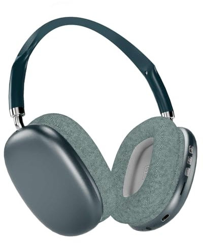 AUDALA Cuffie Wireless Bluetooth Over Ear Senza Fili con Microfono Musica Stereo HiFi per Sport Palestra TV PC Telefono iOS Android 28 Ore (Blu)