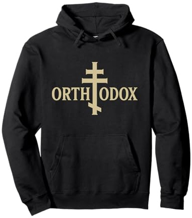 Orthodoxes Kreuz Pullover Hoodie